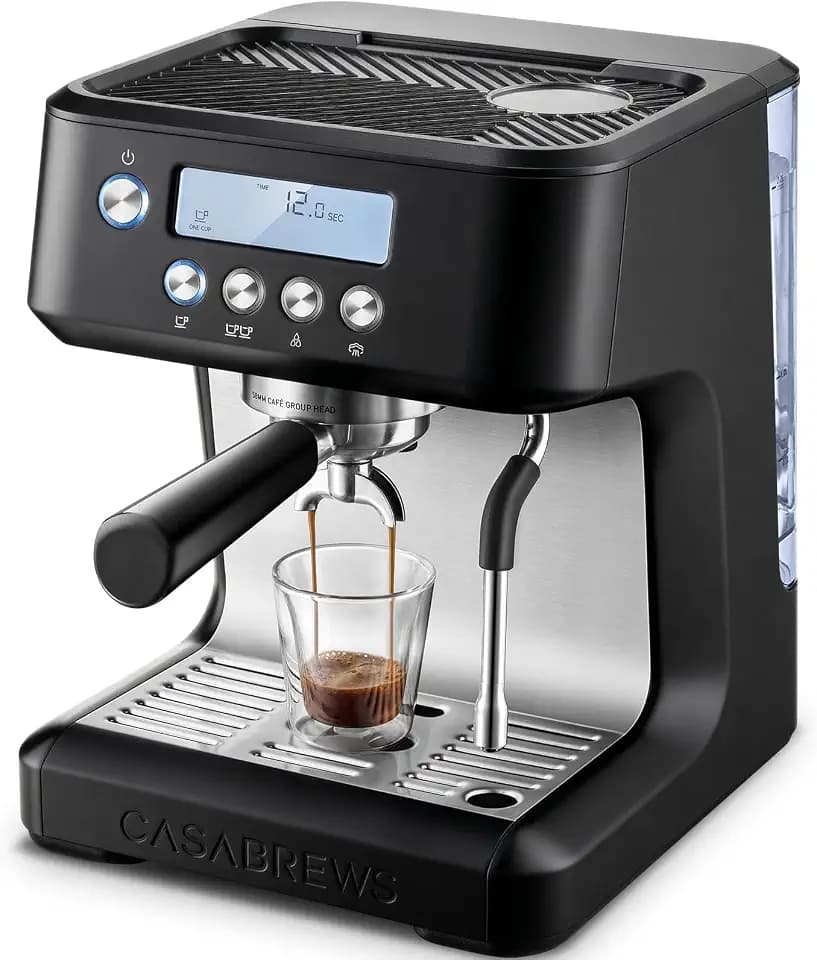 CASABREWS Ultra Espresso Machine, Espresso Coffee Maker with Steam Wand