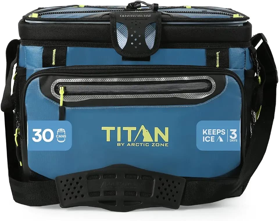 Titan Zipperless HardBody Cooler, Keeps Ice 2 Days