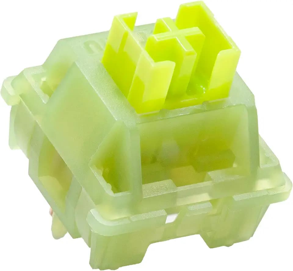 KPREPUBLIC Outemu Silent Peach V3 Switch Lemon Tactile Lime for Mechanical Keyboard POM PA66 Factory Lubed