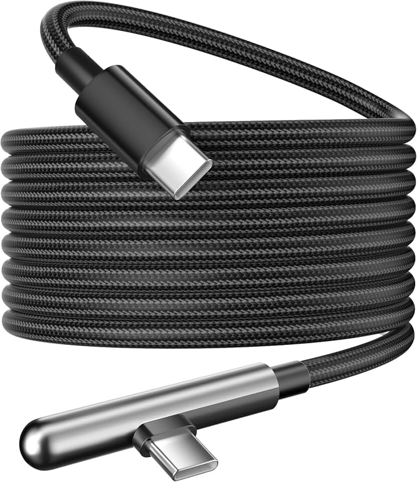 10FT USB C Cable Fast Charging,Extra Long USBC to USBC Cable,Black