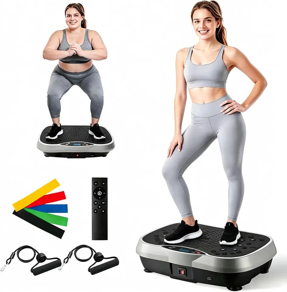 ALSO GO Vibration Plate Exercise Machine for Whole Body Lymphatic Drainage
