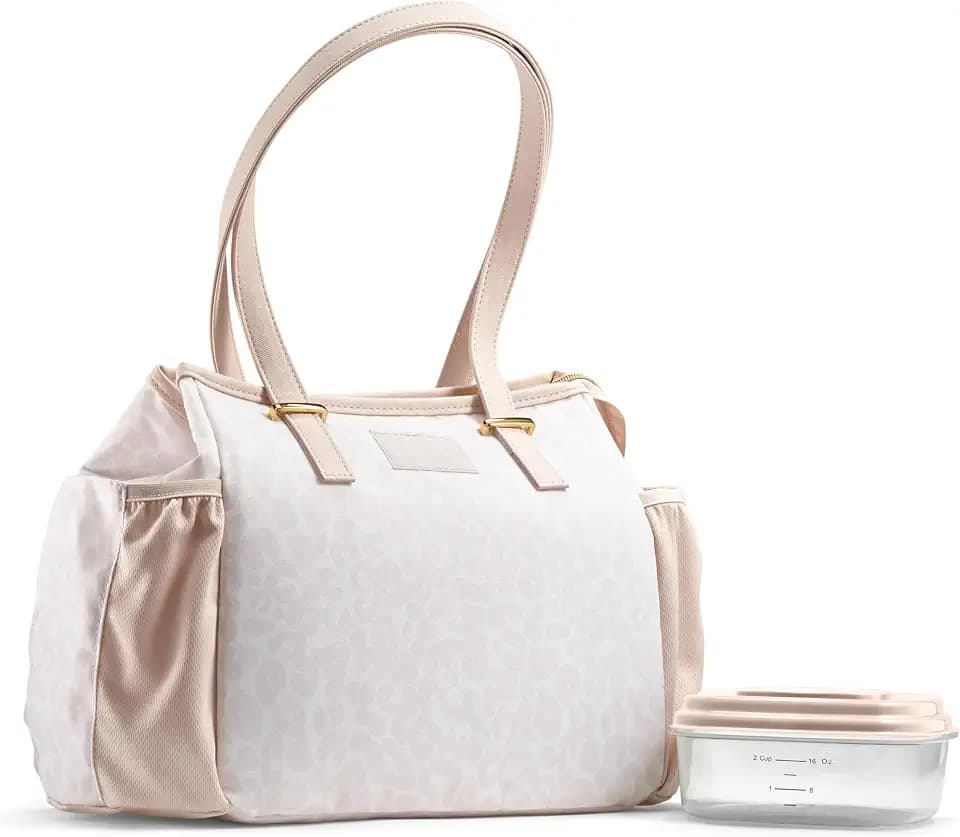 Fit & Fresh Copley Insulated Lunch Bag for Women w/Containers