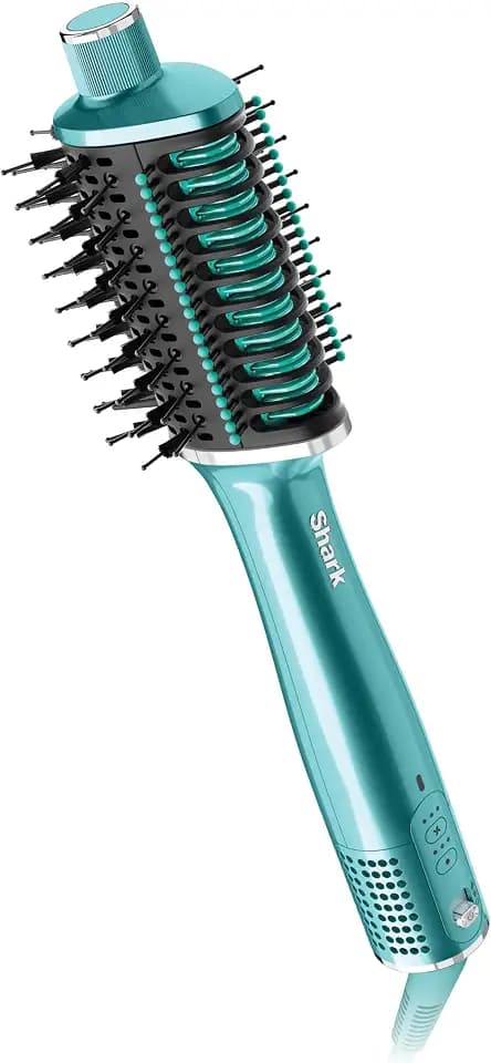 Shark Glossi 2-in-1 Hot Tool & Air Glosser, Ceramic, Juniper Teal, HT302TL