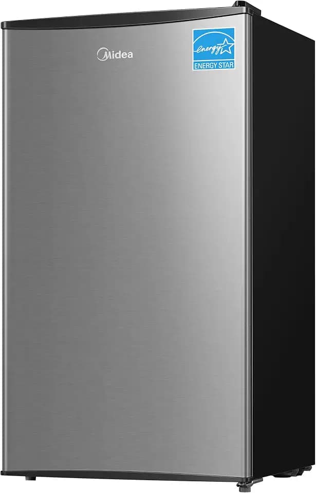 Midea 3.3 Cu.ft Mini Fridge, Energy Star Certified, Low Noise for Office