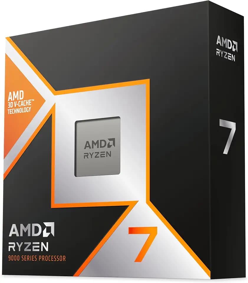 Processore - Amd - Ryzen 7 9800x3d - 4,7 Ghz, 8 Core, 104 Mb L2 E L3, Am5
