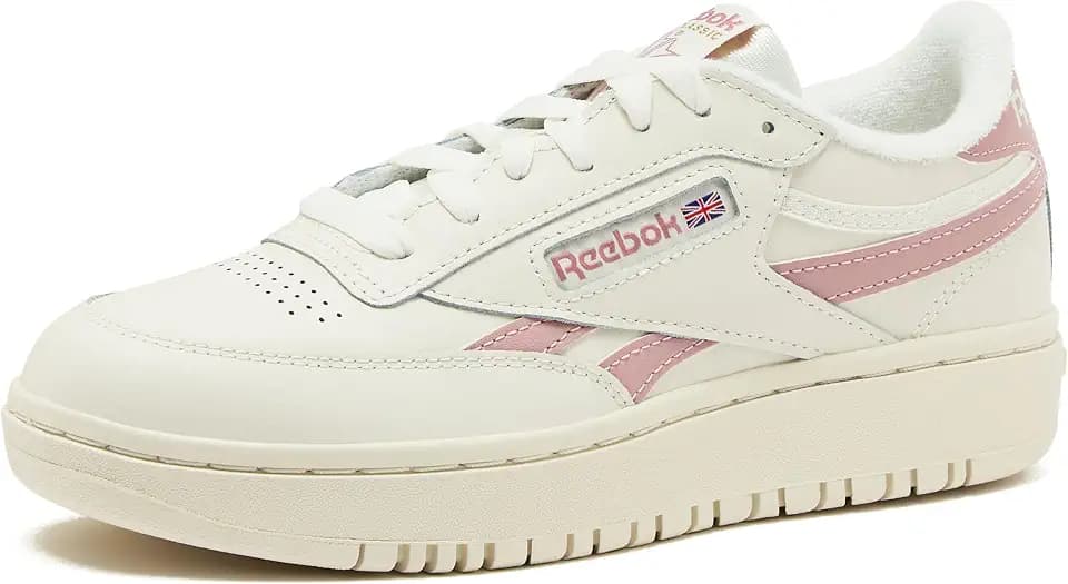 Reebok Womens Club C Double Revenge Platform Tennis Shoes for Women, Fashion Womens Sneakers