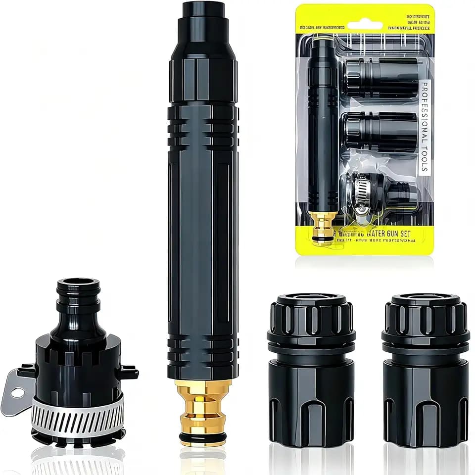 Car Washing Water Gun Set,Washing Water Gun Set,High Pressure Hose Nozzle,Multi Function Lawn & Garden Watering Sprayer,Heavy Duty Garden Hose Nozzle,Spray Nozzles for Cleaning Yard Pets Car