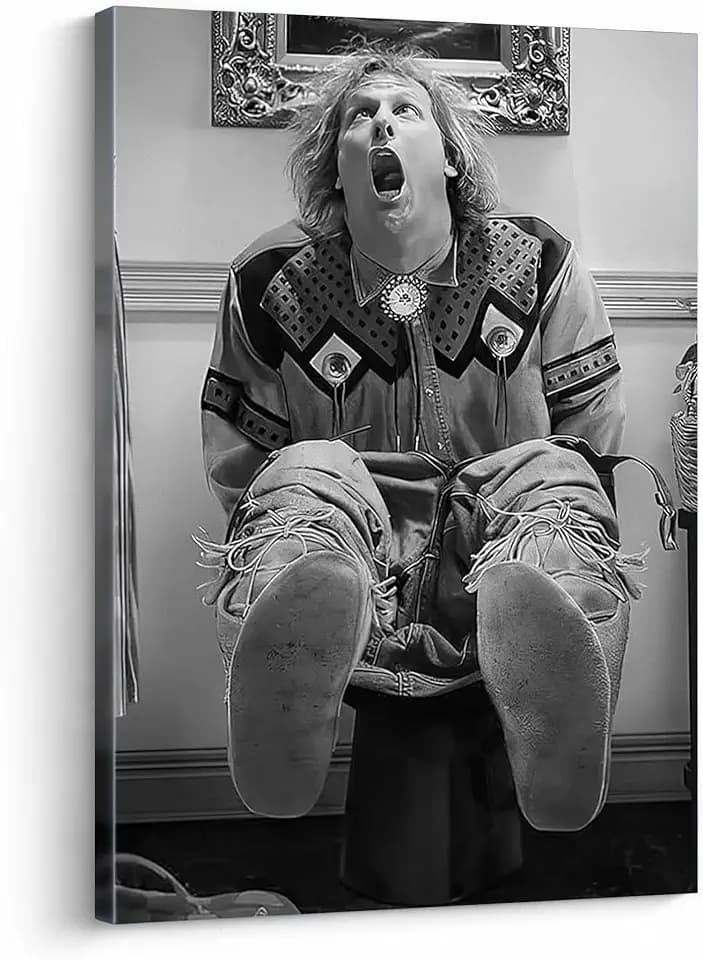 B.B.F MAKE Funny Comedy Movie Framed Canvas Wall Art for Bathroom & Dorm
