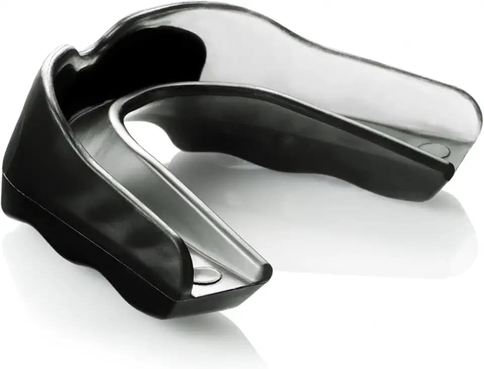 Shock Doctor Mouth Guard, Custom Fit Football Mouth Guard, Moldable Mouth Guard Boxing, Lacrosse, Hockey, MMA, Football & More, Mouthpiece, Mouthguard Sports, Youth - Strapless