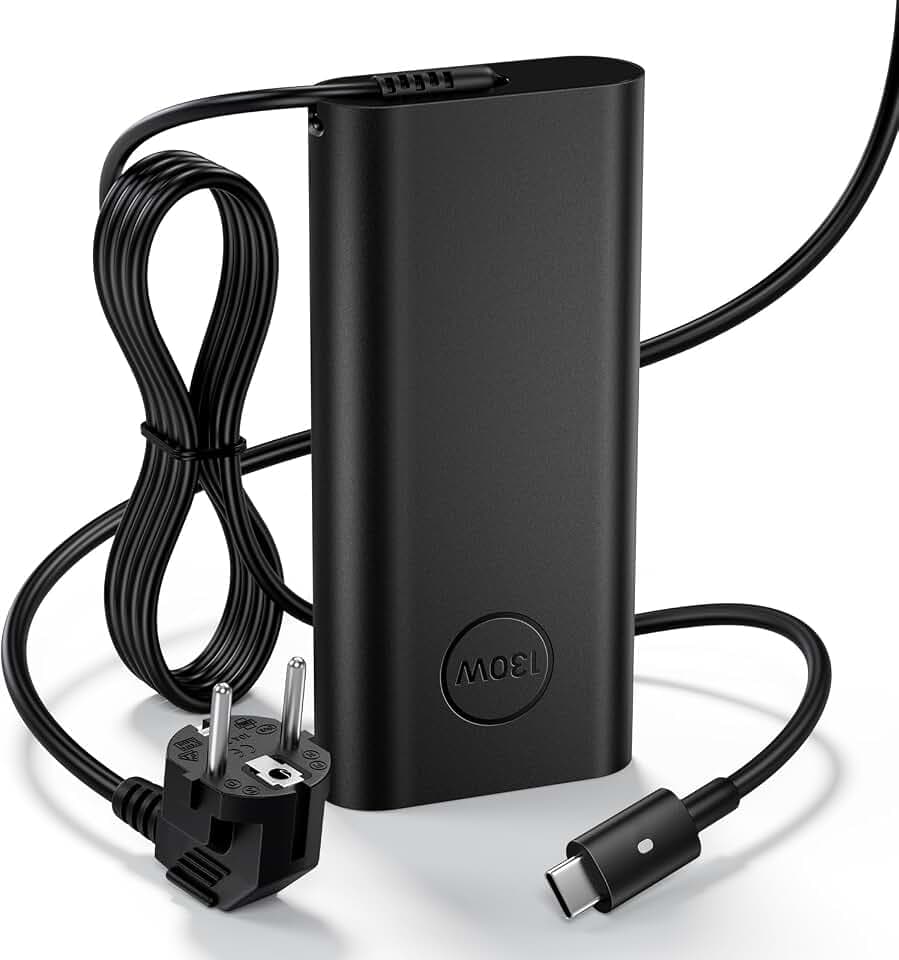 130W USB-C Netzteil für Dell XPS, Precision und Latitude, 20V 6,5A