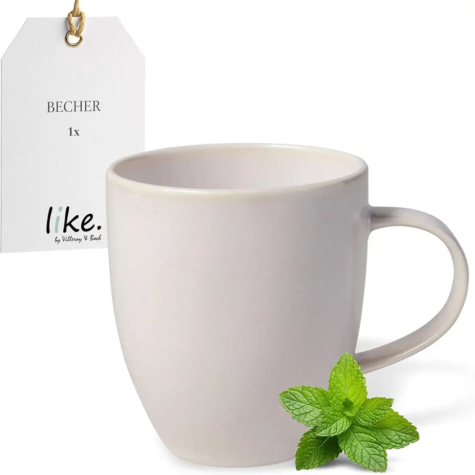 like. by Villeroy & Boch Crafted Cotton Mug, Cotton, 350 ml