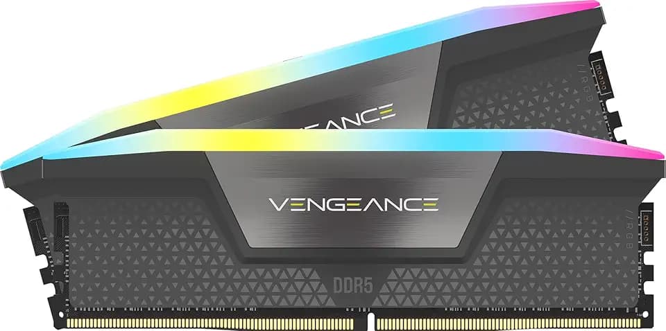 CORSAIR Vengeance RGB DDR5 64GB (2 x 32GB) Bis zu 6000MHz AMD Intel RAM