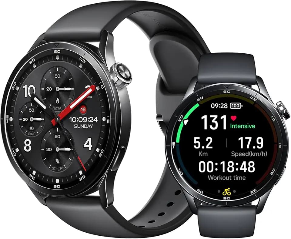 XIAOMI Watch S5 46mm, Smartwatch, 21 Tage Akku, GPS, Schwarz