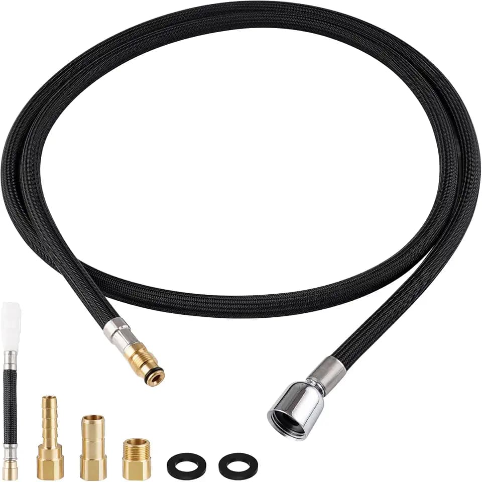 K-1219935-BC Hose Kit Compatible with Kohler Pull Down Kitchen Faucet, 68"
