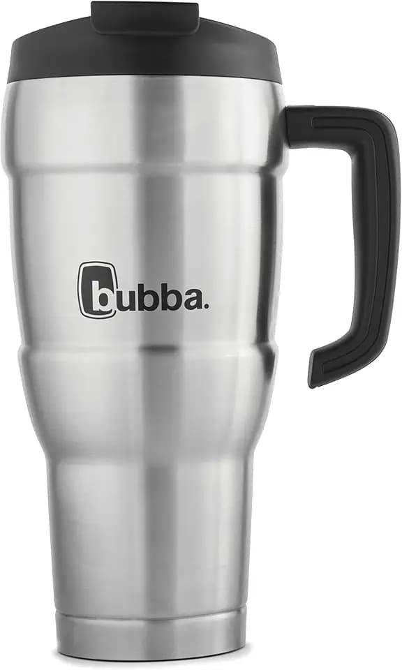 Bubba Hero XL, Vacuum-Insulated Stainless Steel Travel Mug, 30oz., Stainless Steel