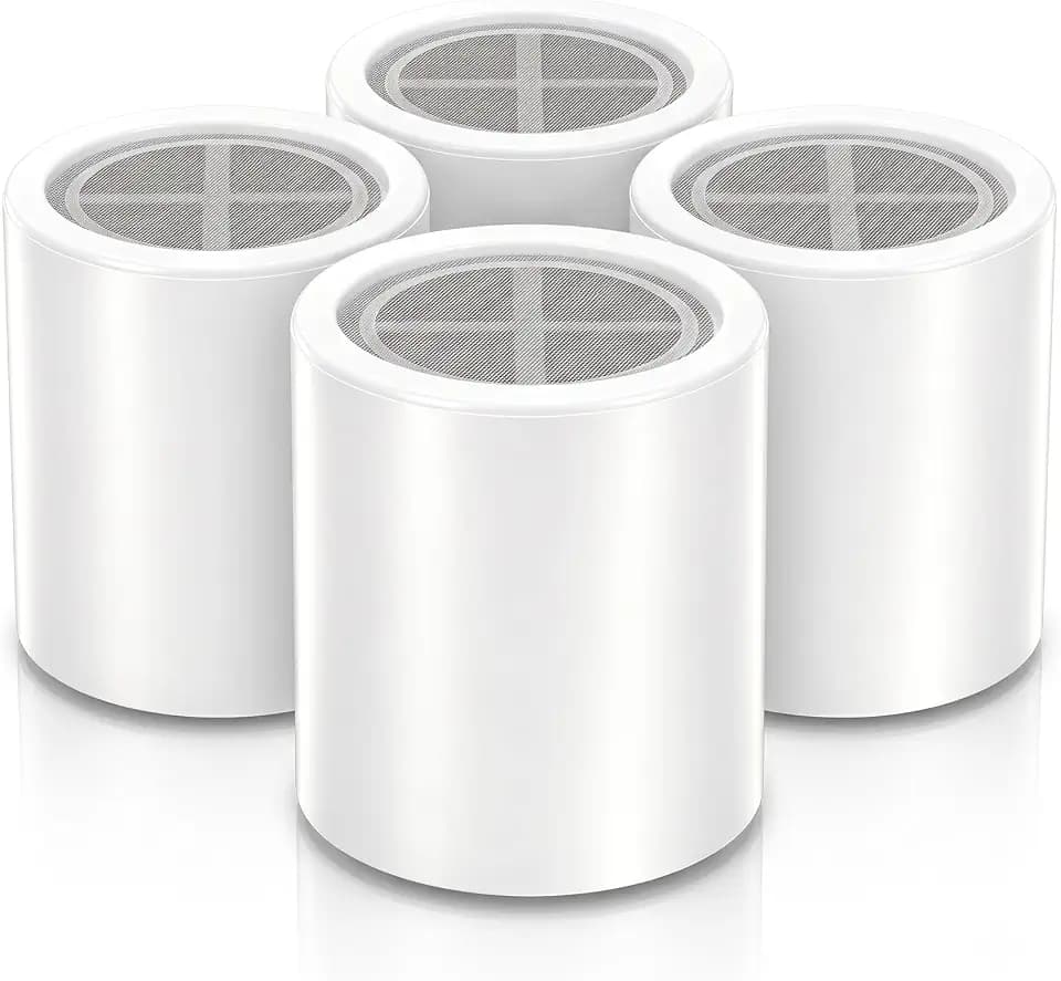 Shower Head Replacement Filter Cartridges Compatible with eskiin (4PCS)