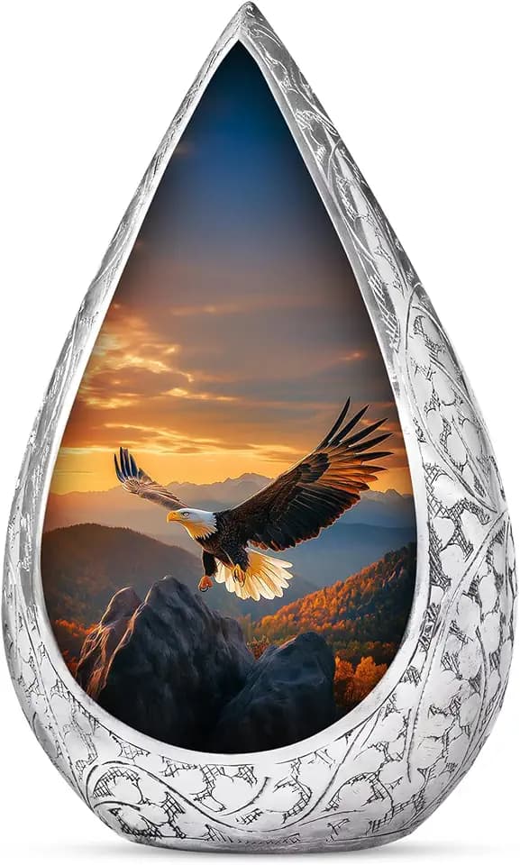 Eagle Urns for Ashes Male - Keepsake Urns for Human Ashes Adult Male 3 Inch