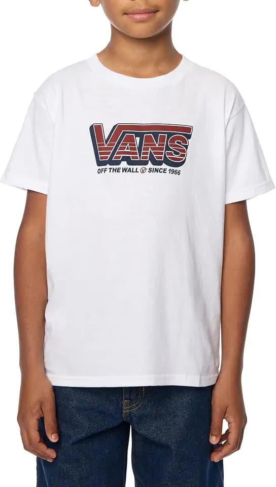 Vans Boys' Dispatch Short-Sleeve T-Shirt - Casual Graphic Tee for Boys & Girls, Regular Fit, Soft 100% Cotton, Ribbed Collar
