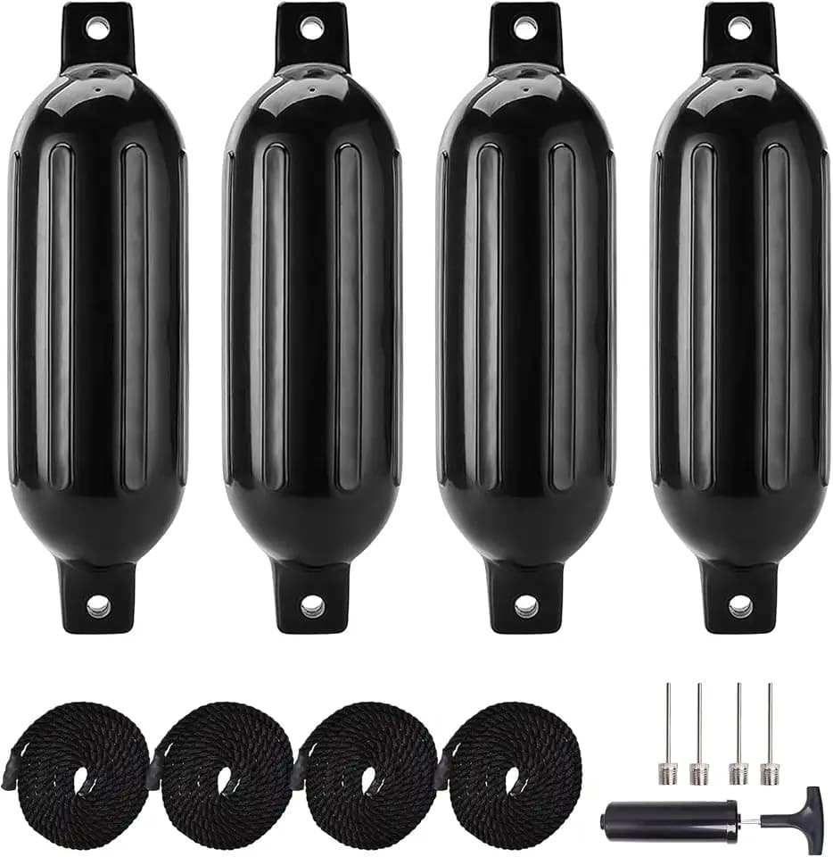Boat Fenders 2-4 Pack Boat Bumpers for Docking 4.5"/5.5"/6.3"/8.3"