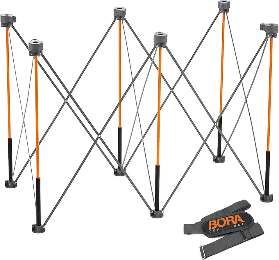 BORA Centipede 2x4 Foot Portable Work Bench Folding Work Table for Garage