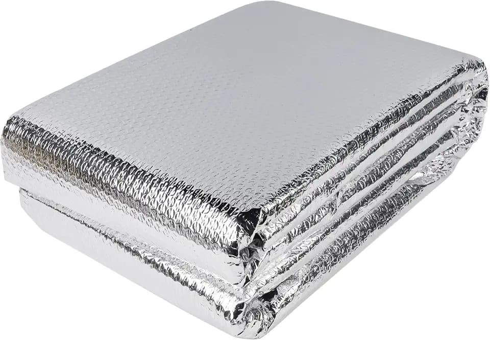 winemana 48IN x 15FT Window Insulation Roll, Reflective Window Heat Blocker