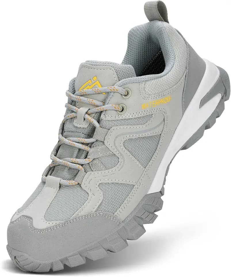 CC-Los Women's Waterproof Lightweight Hiking Shoes Non-Slip Outdoor Walking