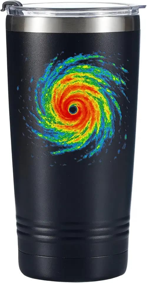 Onebttl Meteorology Weather Gifts for Weatherman - Hurricane Radar Tumbler - Storm Chaser Travel Coffee Mug 20oz