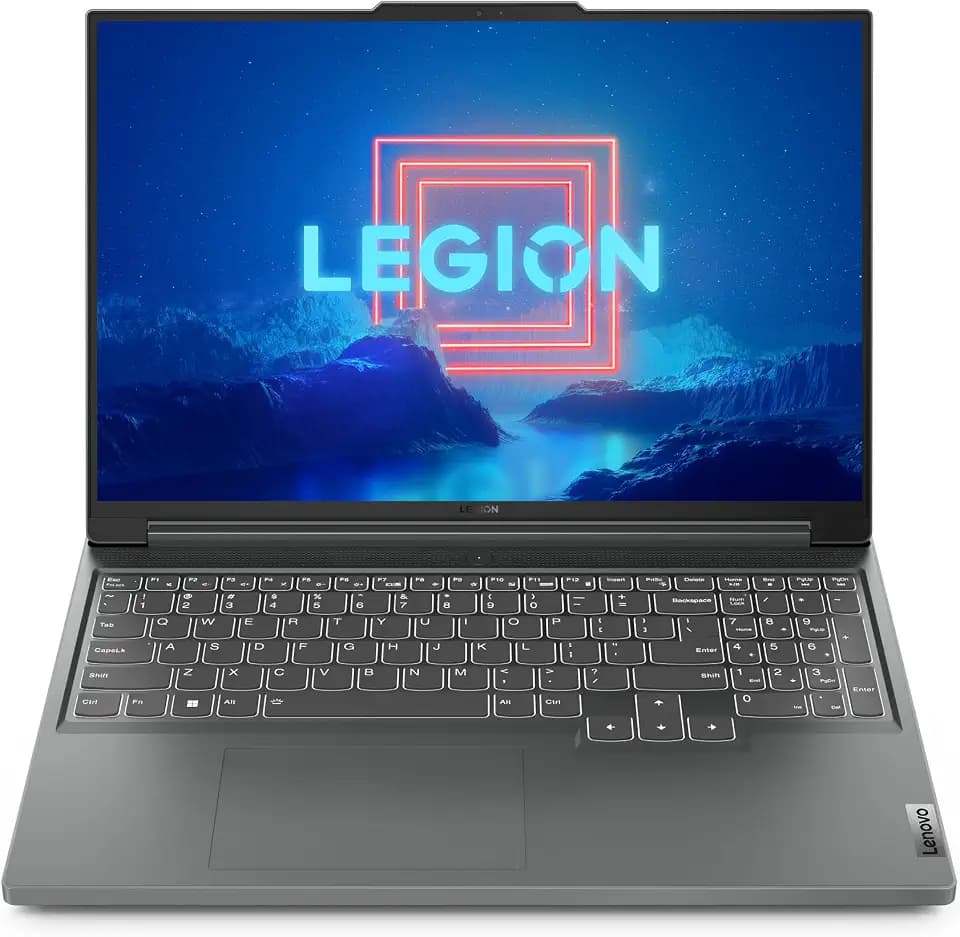 Lenovo Legion Slim 5 Gaming Laptop | 16" WQXGA Display | 165Hz | AMD Ryzen 7 7840HS | 16GB RAM | 1TB SSD | NVIDIA GeForce RTX 4070 | Win11 Home | QWERTZ | grau | 3 Monate Premium Care