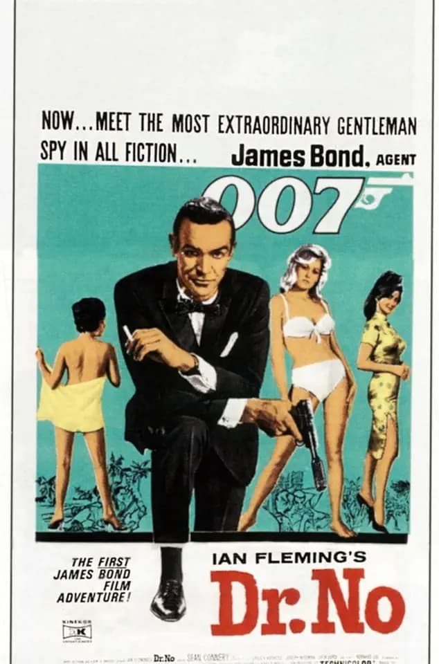 ART.COM Wall Art Print Dr. No, Sean Connery, South African poster, 1962, 24" x 36"