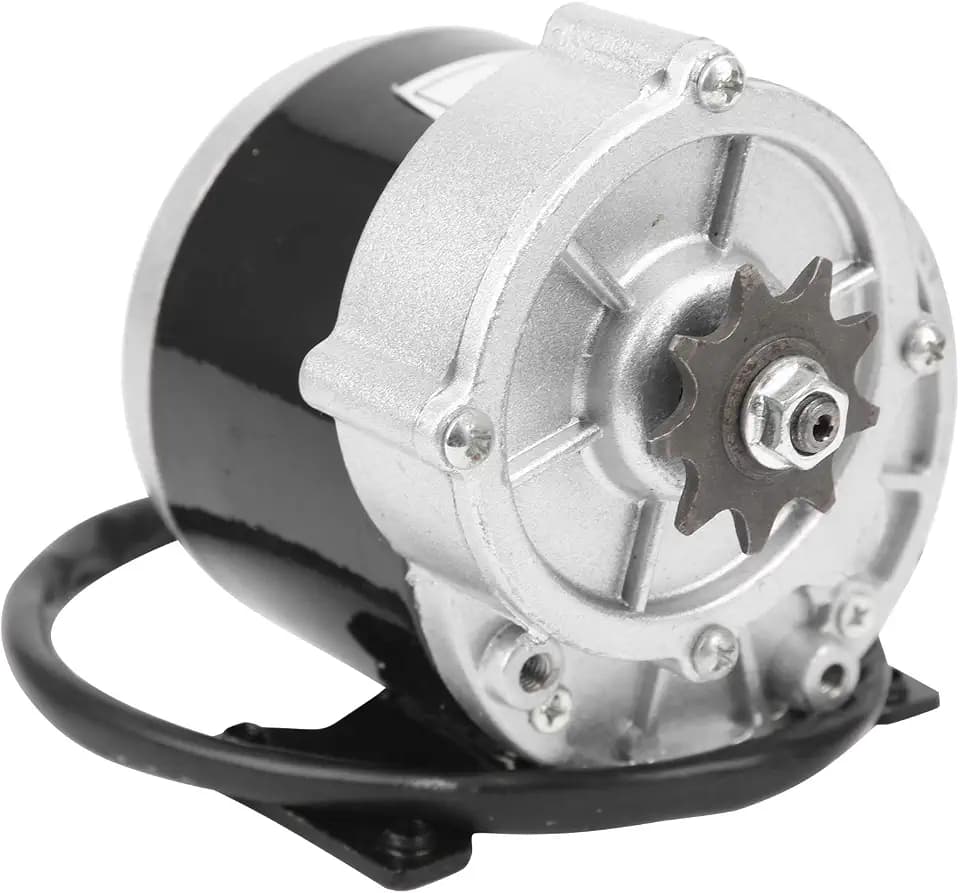 VGEBY Elektrischer Fahrradmotor, MY1016Z 12V 350W DC 9T Untersetzungsbürstenmotor für Elektroroller