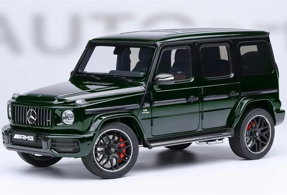 AUTOart 2019 AMG G63 Emerald Green Metallic 1/18 Model Car AA76355