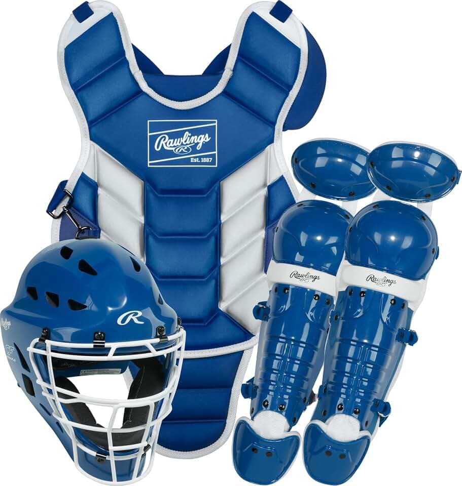 Rawlings Players 3 Series Youth Catcher's Set | Baseball/Softball/T-Ball