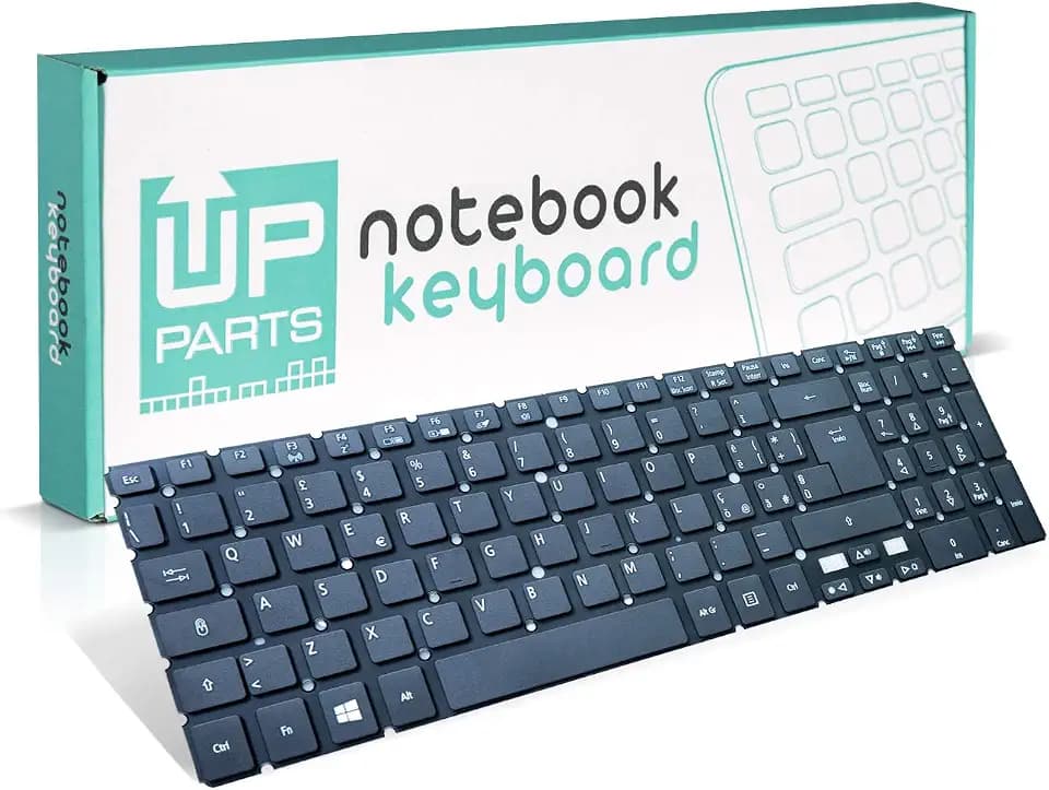 Uptown Up Parts® UP-KBR101 Tastatur für Notebook Acer Aspire V5-531 / V5-571, Italienisches Layout