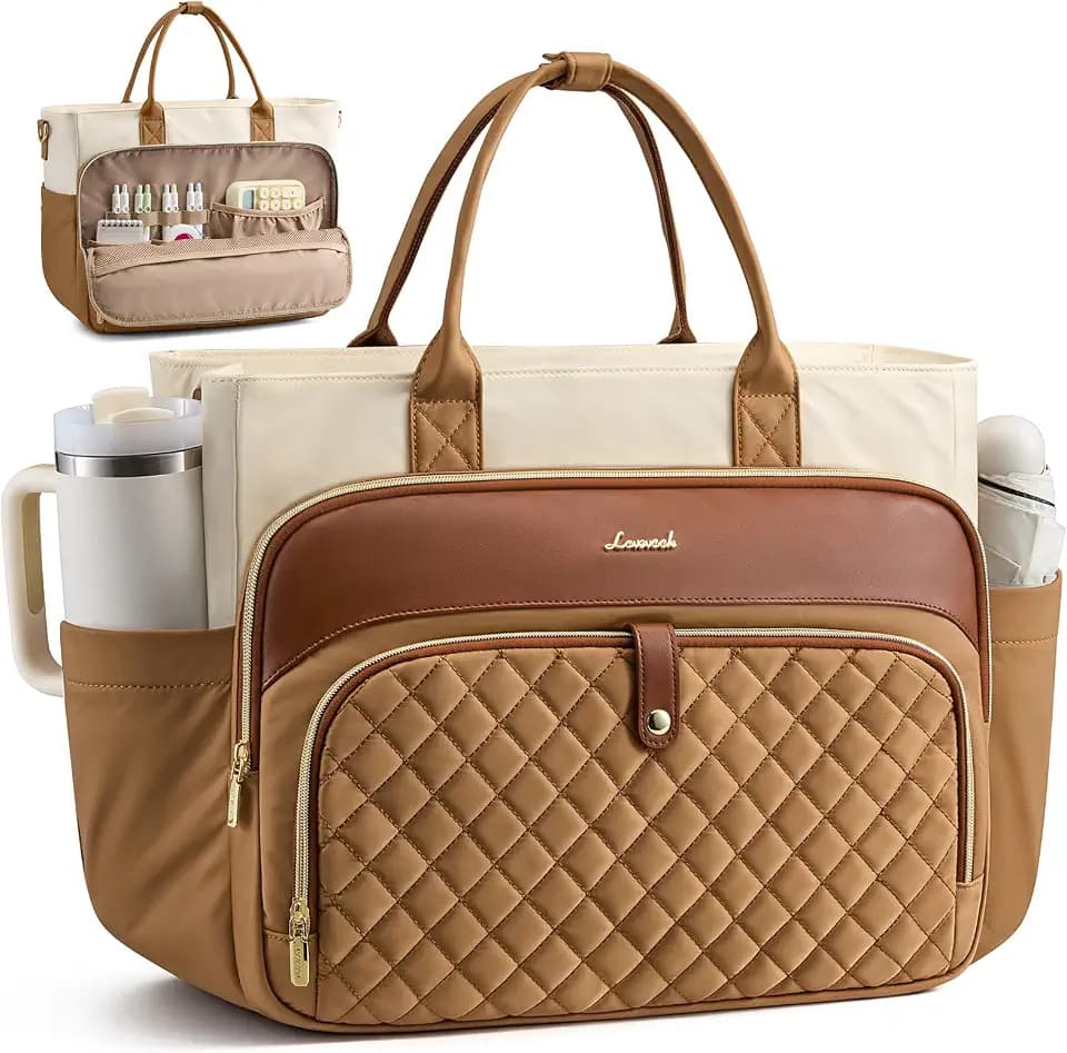 LOVEVOOK Laptop Bag for Women, Work Tote Computer Bag for Teacher Nurse