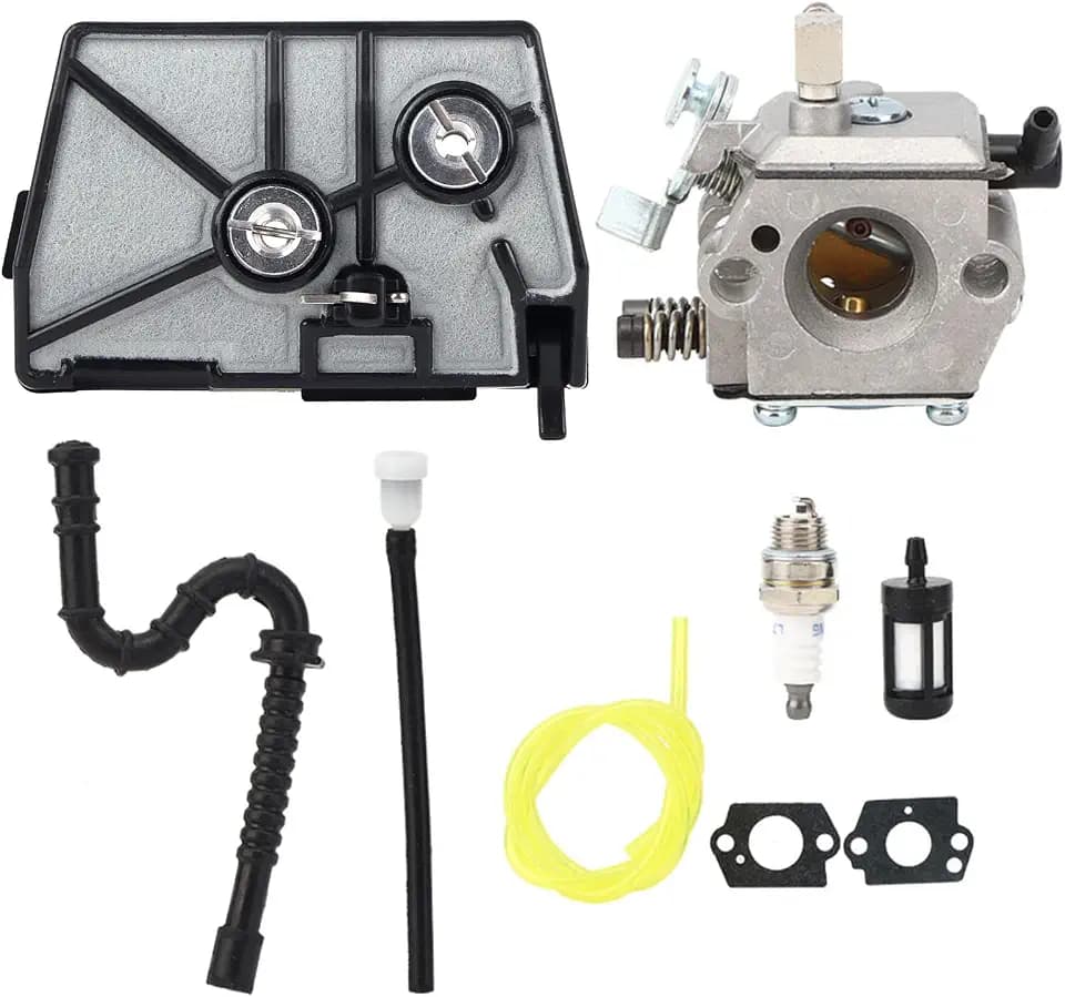 Vergaser-Kit, Aluminium-Druckguss-Vergaser für 028-Kettensäge mit Vergaser-Kit Zubehör