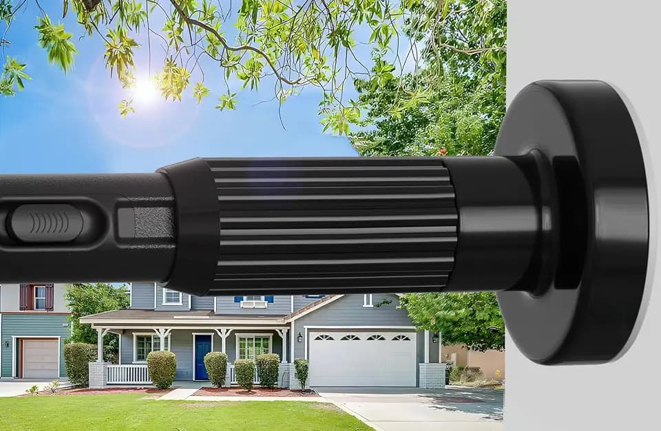 Tension Curtain Rod,40-126.5IN(3.33-10.54Ft) One-Click Fast Extension Rod Easy to Install Black Long Outdoor Curtain Rods No Drilling Never Rust for Window or Shower Patio Diameter 1.26 Inches