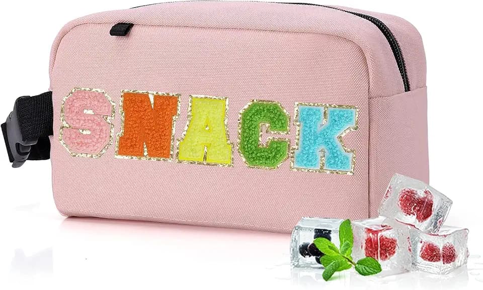 Cerbonny Small Cooler Bag, Freezable Lunch Bag, Built-In Ice Pack