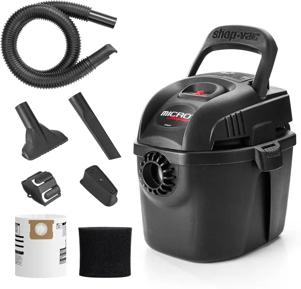 Shop-Vac 2021005 1 Gallon 1.0 Peak HP Micro Wet/Dry Vac