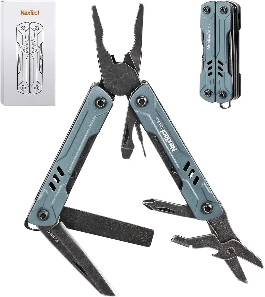 NexTool Mini Sailor S11 Pro, 12-in-1 Compact Keycain Multitool