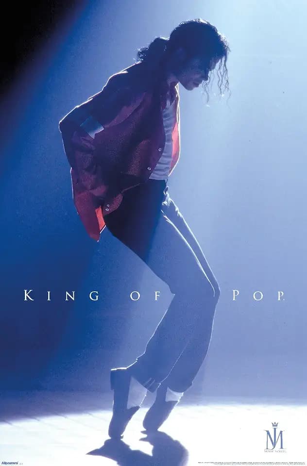 Michael Jackson - Dance Wall Poster, 34L" x 22.4W", Premium Unframed Version