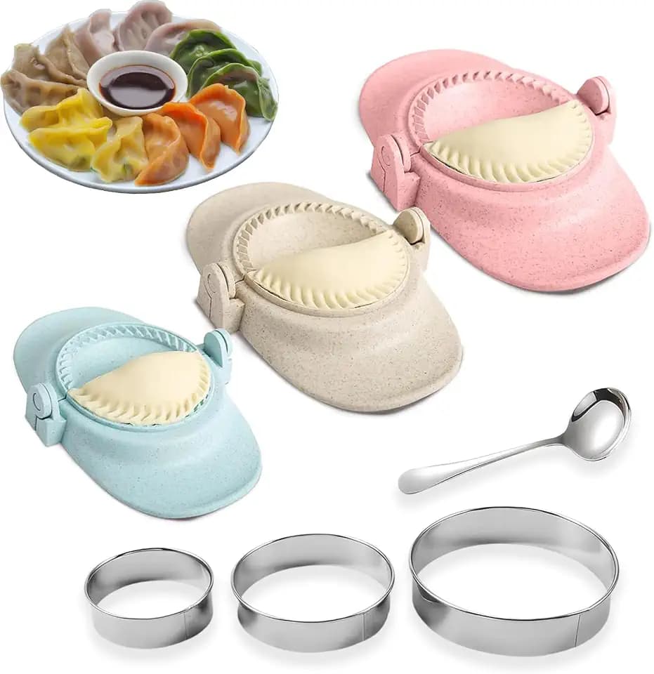 Empanada Maker Press Set, Empanada Press & Empanada Mold for Dumpling Maker