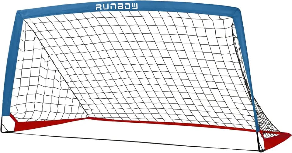 5x3/6x4 FT Soccer Goals for Backyard, Foldable Soccer Nets for Kids