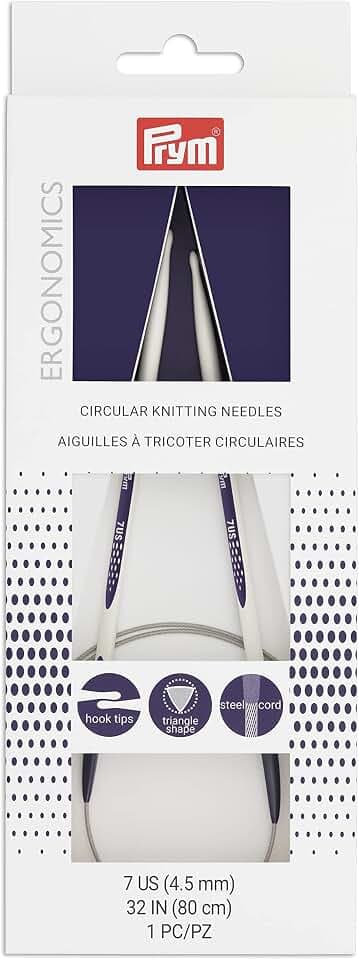 Prym Circular Needle 32", Size 7/4.5mm