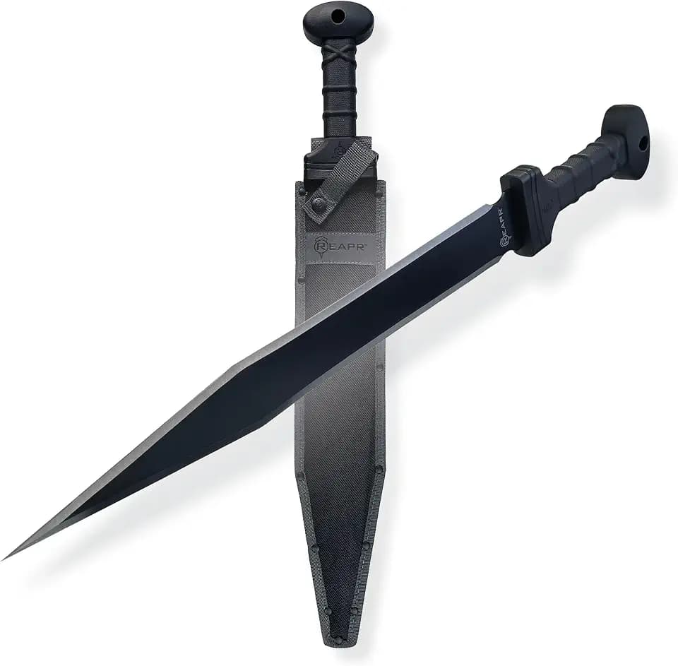 REAPR Full-Tang Sword, Ergonomic Handle, and Nylon Sheath
