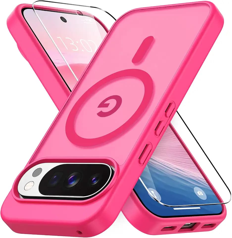 Vansdon for Google Pixel 10 Pro XL Case (Hot Pink)