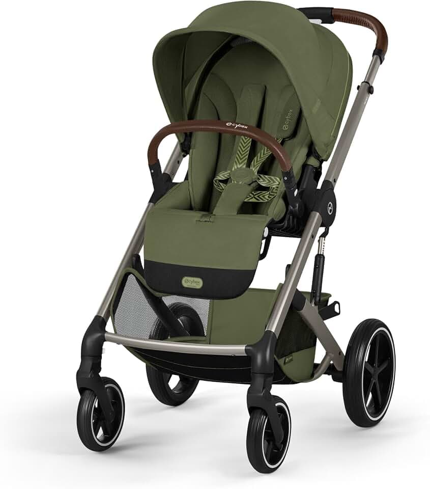 CYBEX Gold Kinderwagen BALIOS S LUX & Fold Cot, Moss Green