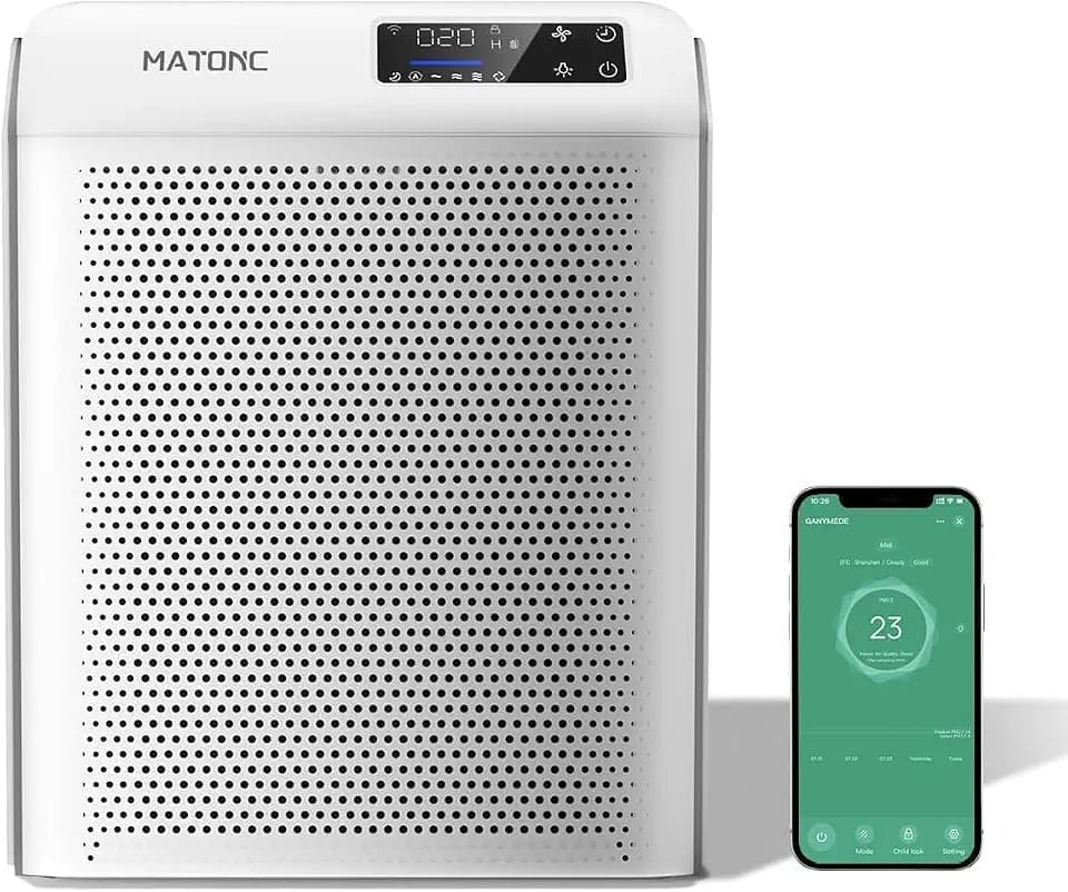 Smart Air Purifiers for Home Bedroom Large Room