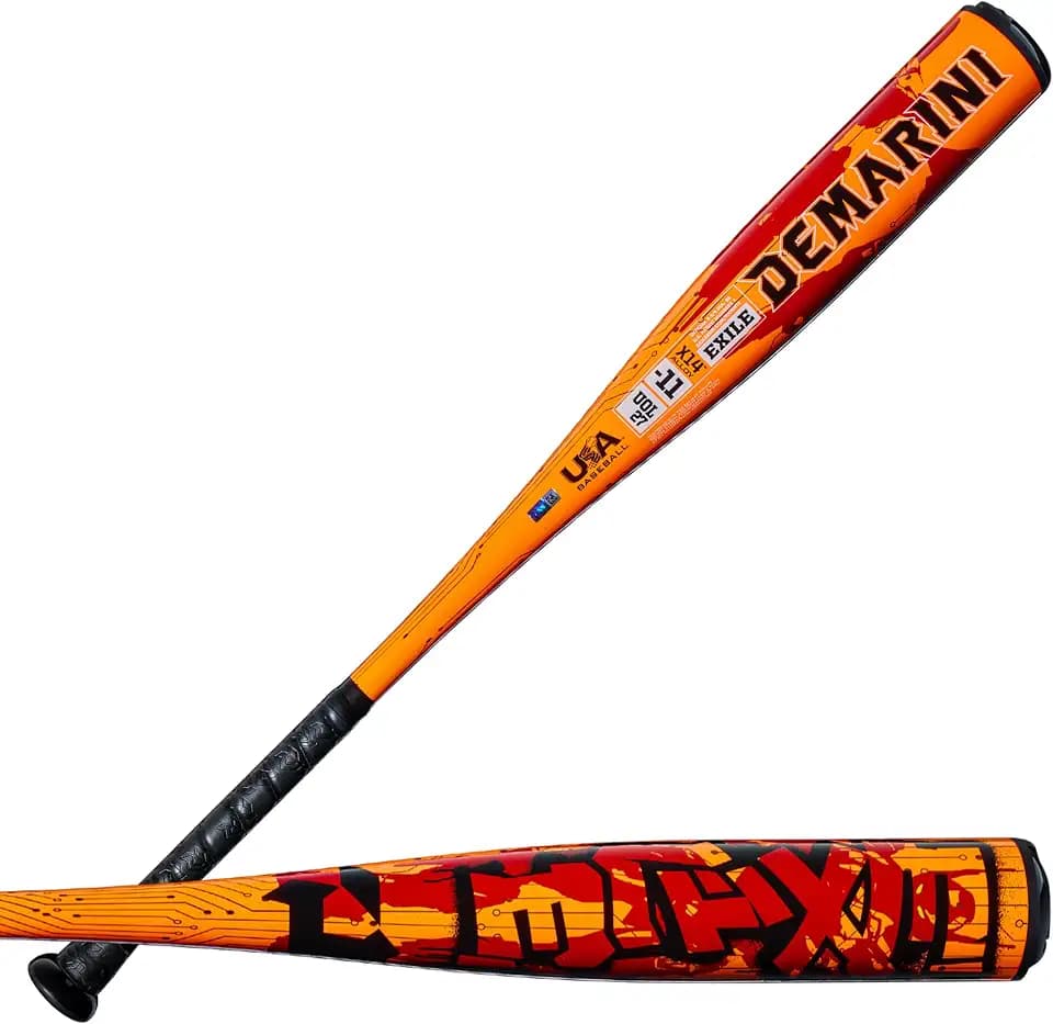 DeMarini | 2027| Exile Baseball Bat | USA | -11, -5 Drop | 1 Pc. Alloy