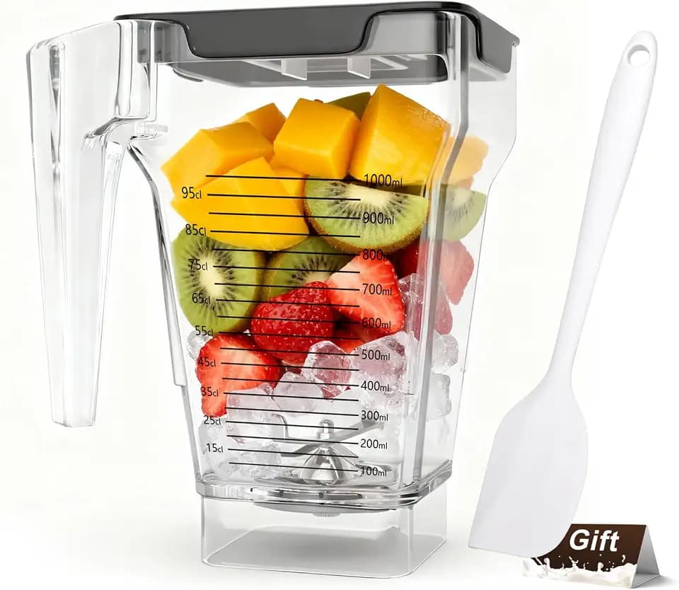 75 oz Blender Jar for Blendtec Four-sided Blender Pitcher Replacement