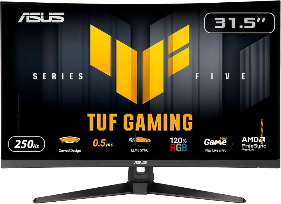 ASUS TUF Gaming VG32VQM5B 32 Zoll FHD 250Hz Curved Gaming Monitor